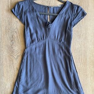 Abercrombie & Fitch Tie Mini Dress